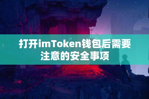 打开imToken钱包后需要注意的安全事项