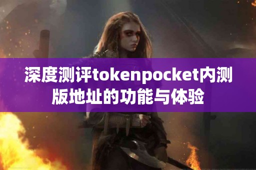 深度测评tokenpocket内测版地址的功能与体验