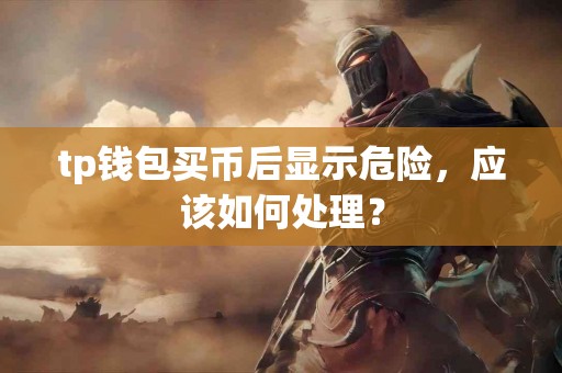tp钱包买币后显示危险，应该如何处理？