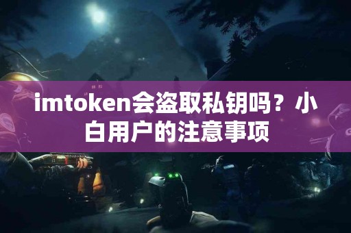 imtoken会盗取私钥吗？小白用户的注意事项