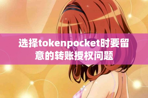 选择tokenpocket时要留意的转账授权问题
