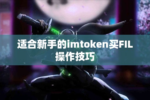 适合新手的imtoken买FIL操作技巧
