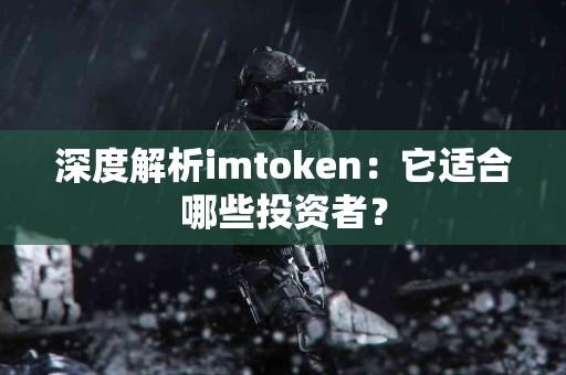 深度解析imtoken：它适合哪些投资者？