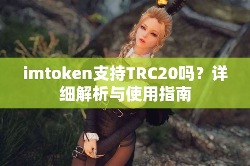 imtoken支持TRC20吗？详细解析与使用指南