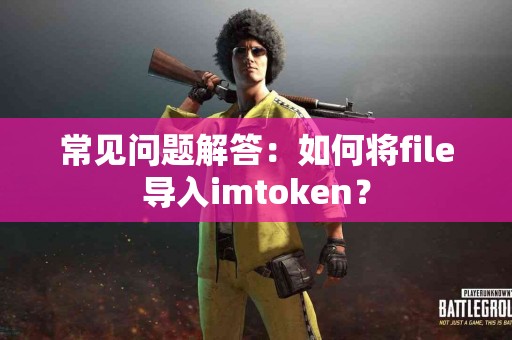 常见问题解答：如何将file导入imtoken？